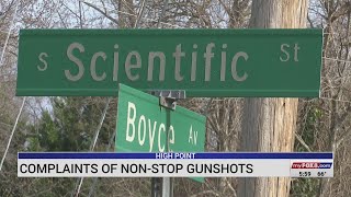 High Point neighbors concerned about frequent gunshots