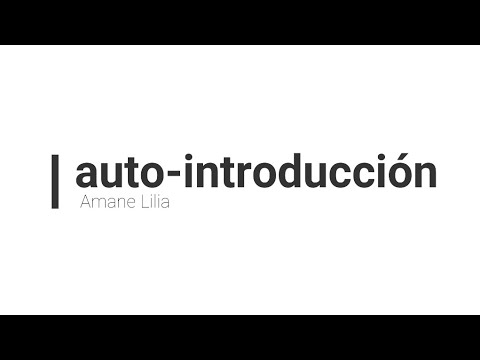 【Español/Auto presentación】Mucho gusto! yo soy Amane Lilia!【スペイン語/自己紹介/Soy VTuber】