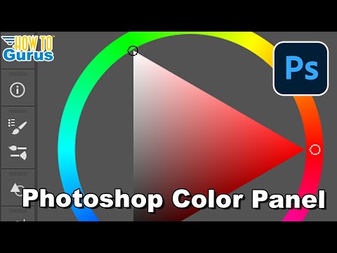 How To Use The Adobe Photoshop Color Panel 2023