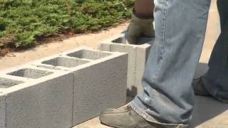 Building A Dry Stack Block Wal