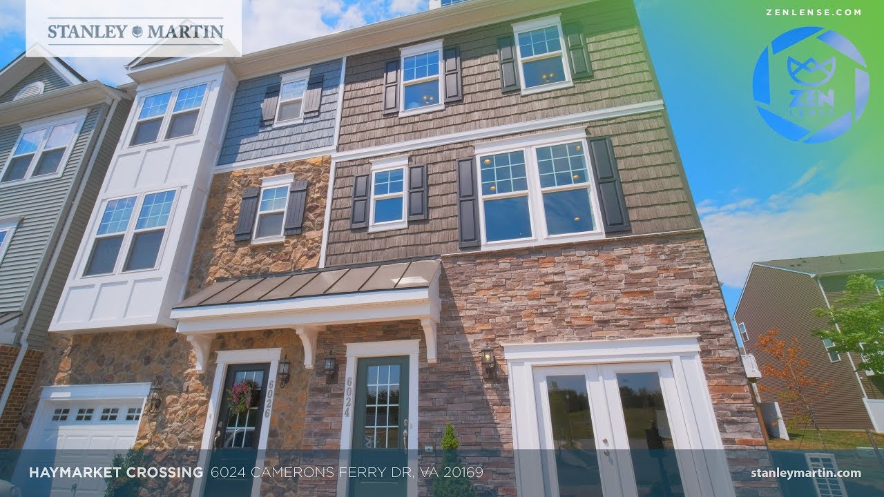 Real estate walkthrough Haymarket Crossing model house 6024 Camerons Ferry Drive VA 20169