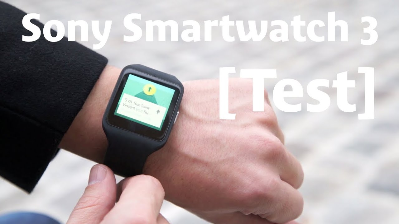 smartwatch test sony 3