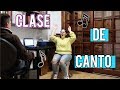 Mi CLASE de CANTO! (Primera vez que la muestro)