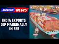 India's Merchandise Exports Slip 0.81% To $36.61 Billion In February; Trade Deficit Narrows | News18