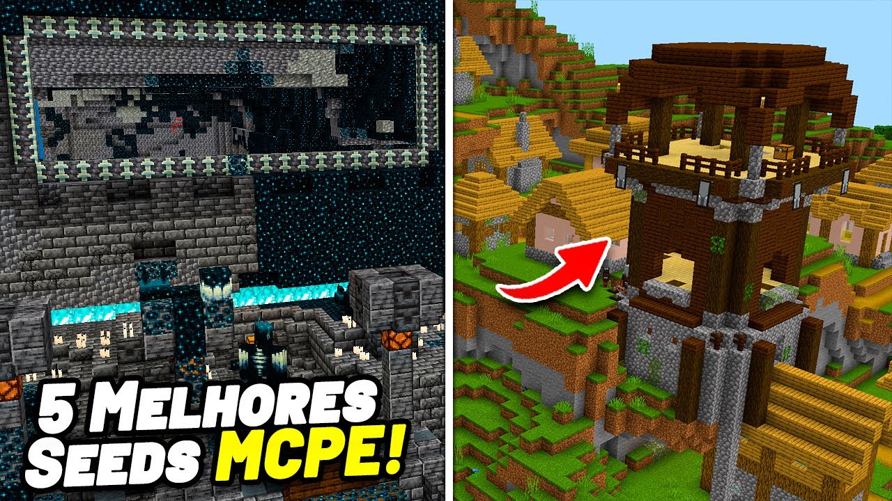 A melhores seeds Minecraft 1.19 🤩#minecraft #minecraftbedrock #minecr