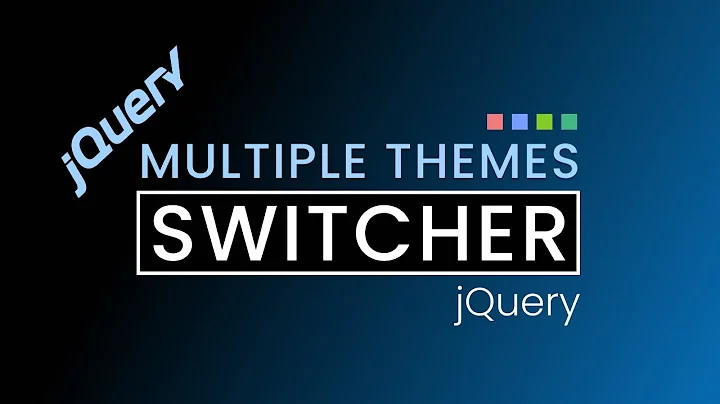 Multiple Color Themes Switcher in jQuery | jQuery Tutorial