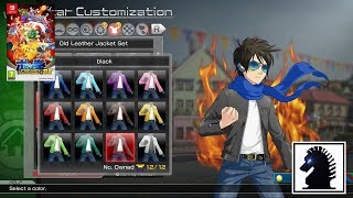 NS Pokkén Tournament DX - Exclusive Pokémon Shirts & Old Leather Jacket Set