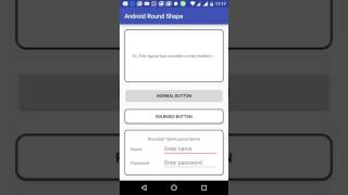 Round shape - How to make layout and ui control in round shape