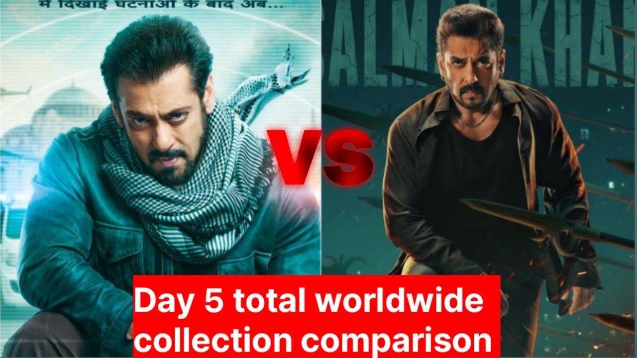 Sikandar vs tiger 3 Day 5 total worldwide collection comparison salman khan 🔥