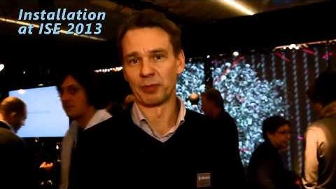 ISE 2013: Dataton International launch of  WATCHPAX media server.