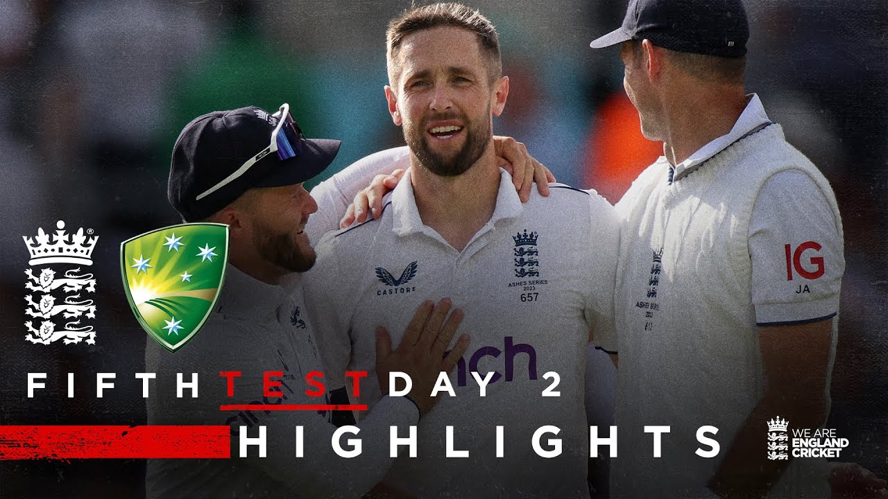 Test Finely Poised Highlights - England v Australia Day 2 LV/u003d Insurance Test 2023