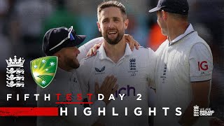 Test Finely Poised | Highlights - England v Australia Day 2 | LV= Insurance Test 2023