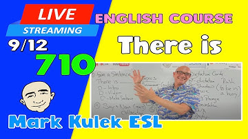 English Class #710 | Live Stream English Class - Mark Kulek ESL