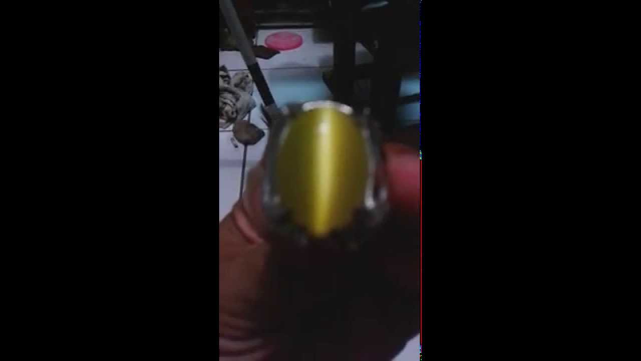 Batu Akik Mata Kucing warna kuning  YouTube