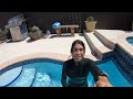 Swimming With My Clothes On [Pool Underwater Swimming]