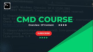 Information Overview to CMD Command Prompt -  [HINDI] - CMD Course News