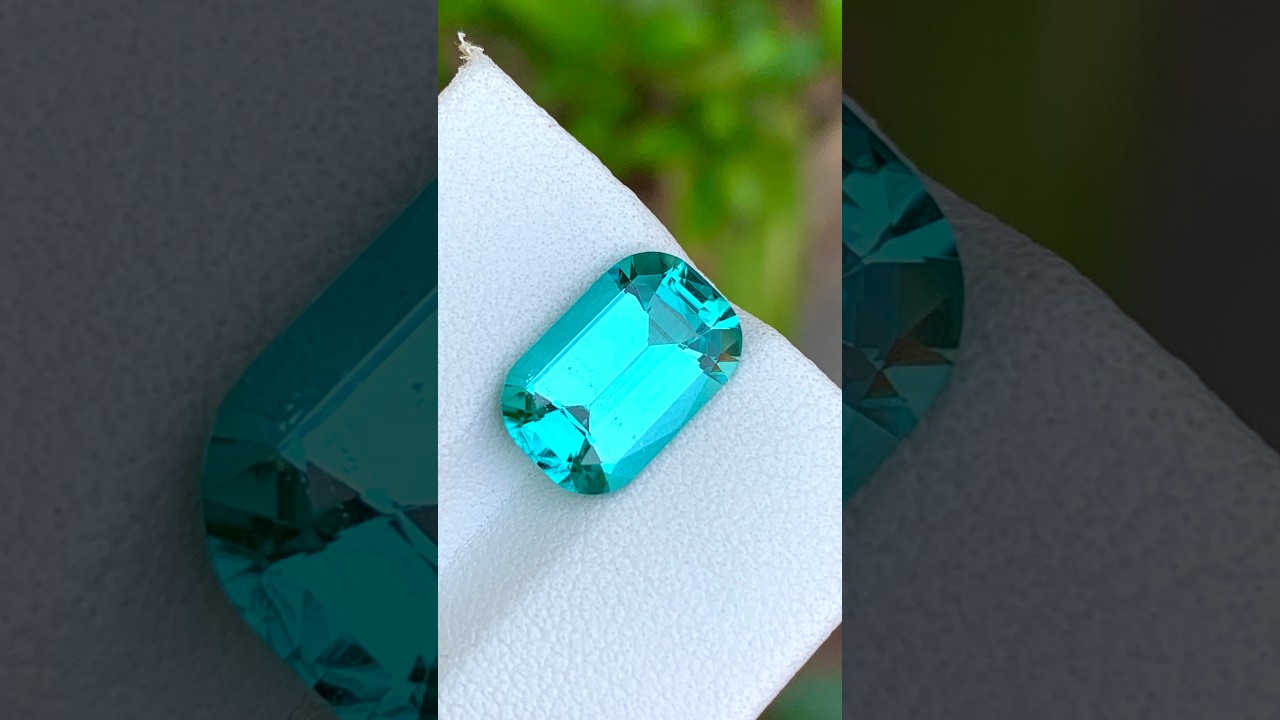 4.00 Ct Lagoon Tourmaline | Blue Green Afghan Gemstone