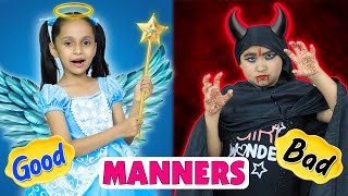 GOOD MANNERS | Angel vs Devil | Types of Kids | ToyStars