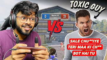 Toxic Guy vs Android Gamer | M24 Sniper Challenge Match TDM - BGMI