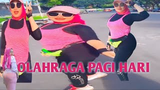 Bunda Gemoy Senam Bareng Teman Obic