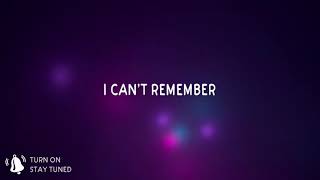 Elijah Jamal feat Audiomoe ~ I Can't Remember Lyrics ~ EnterWholement