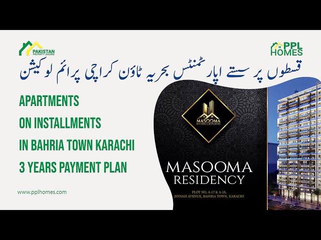 Apartments on Installments in Bahria Town Karachi 3 Year Payment Plan