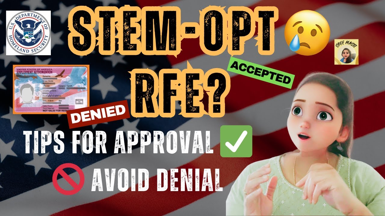 Opt Photo Rfe 🚨STEM OPT RFE 2025: Reply Fast or Visa Gone! ⚠️ Full Guide + Sample ...