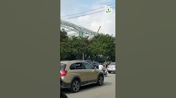 Cấm xe tải và ô tô qua cầu vượt Nguyễn Hữu Cảnh #shorts | TTBCTPHCM