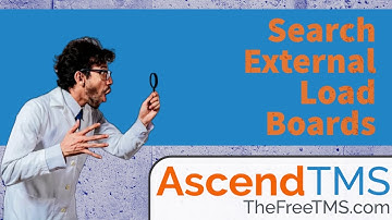 Search the External Load Boards with AscendTMS