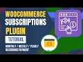 WooCommerce Subscriptions Plugin Tutorial | How To Create Subscription Product in WooCommerce