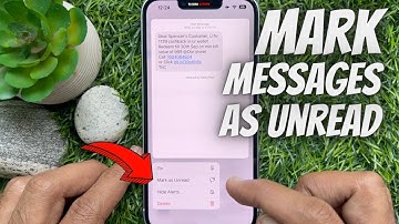 How to Mark Messages as Unread on iPhone