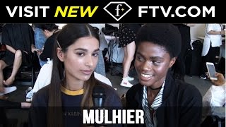 Mulhier Spring/Summer 2017 Hairstyle | FashionTV screenshot 1