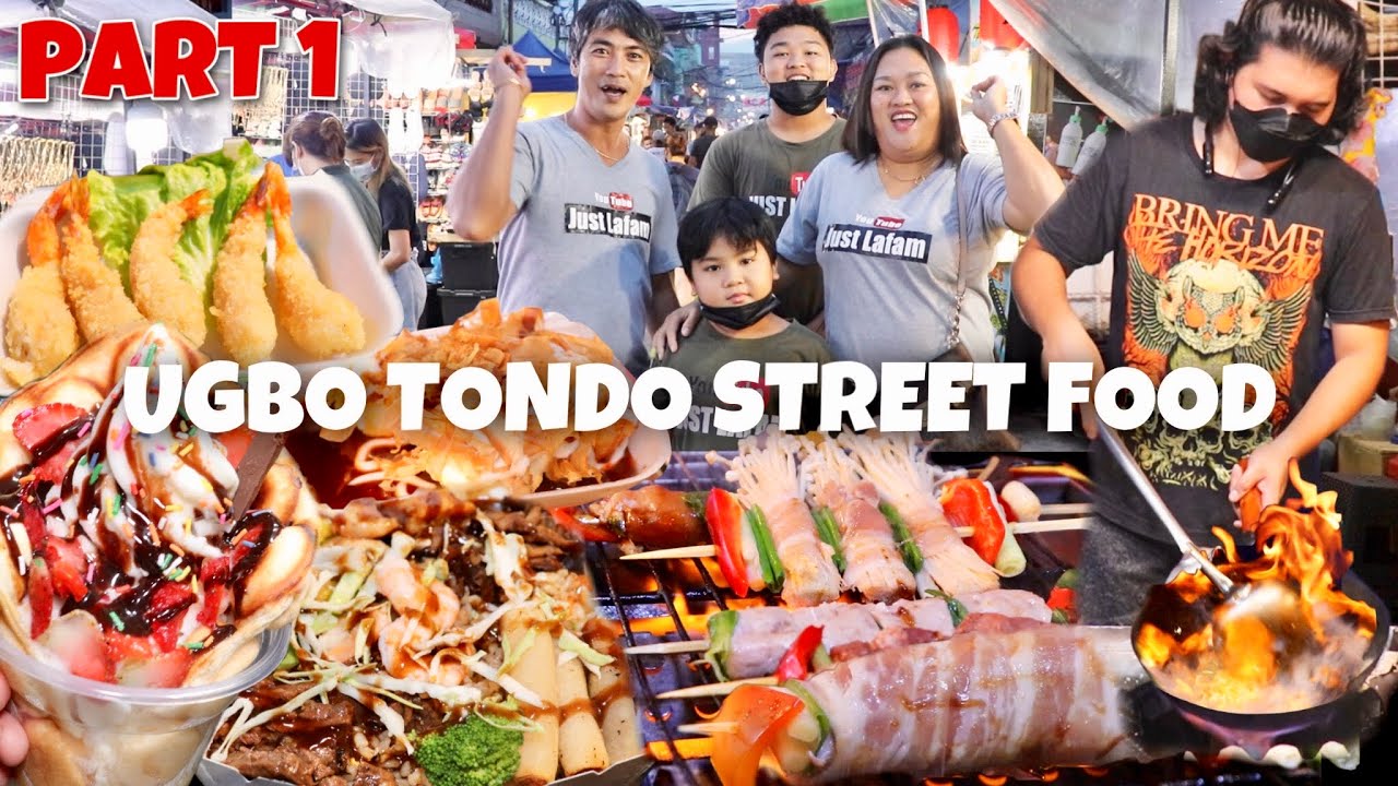 Filipino Street Food In Ugbo Tondo Manila Ugbo Streetfood By Just Lafam Youtube