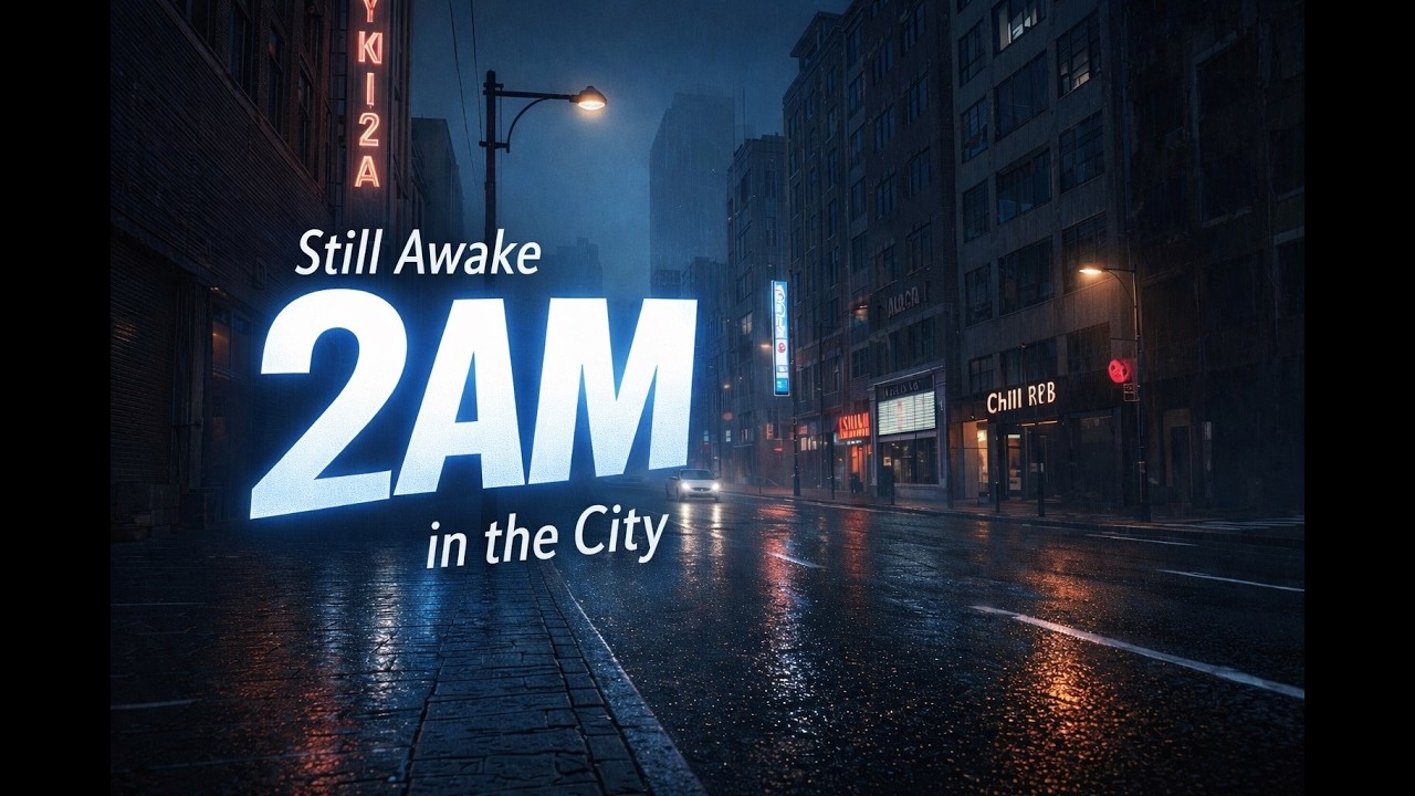 Still Awake at 2AM in the City – Chill R&B Night Flow