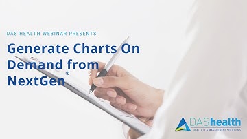 Generate Charts On Demand from NextGen