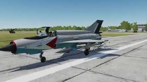 DCS MiG-21 Landing tutorial (visual)