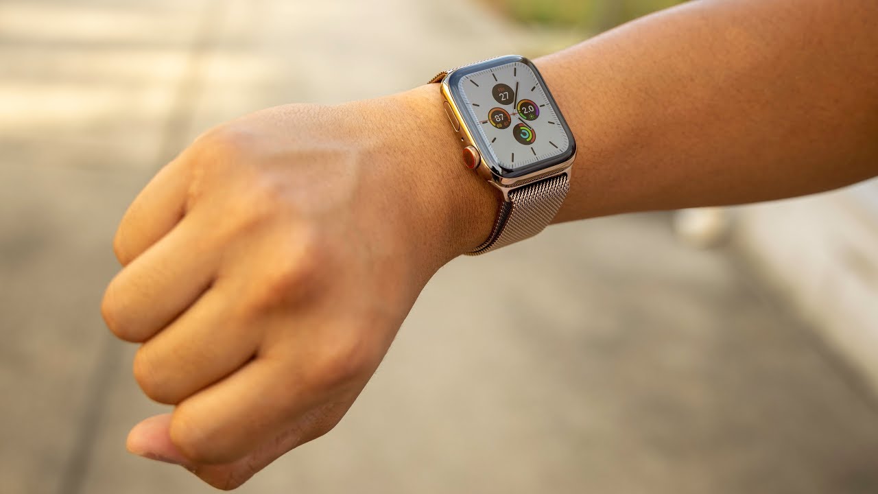 Apple watch 9 gold