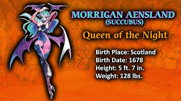 Darkstalkers - Morrigan (Profile)
