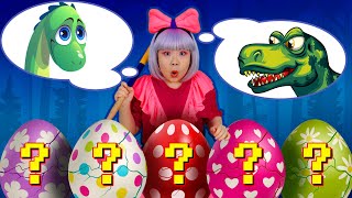 Dinosaur Surprise Eggs 🦖 | Kids Funny Songs