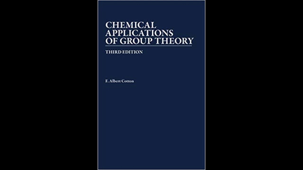 Ch 0 Preface - Chemical Applications of Group Theory - F. Albert Cotton