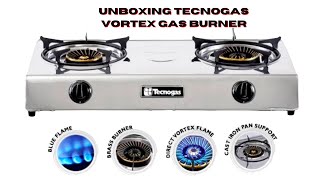 Unboxing Tecnogas Vortex 2 gas burner
