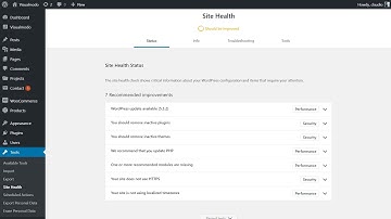 How To Check WordPress Website Health And Improve It?