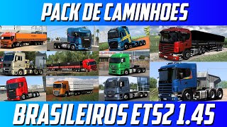 Top 13 Mod de Caminhões Brasileiros Ets2 1.49 - Dalenha Mods