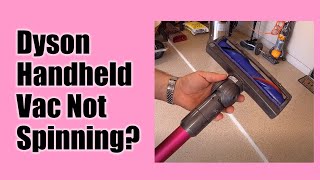 dyson ● vacuum head not spinning? ● get it working again with an easy fix ✅