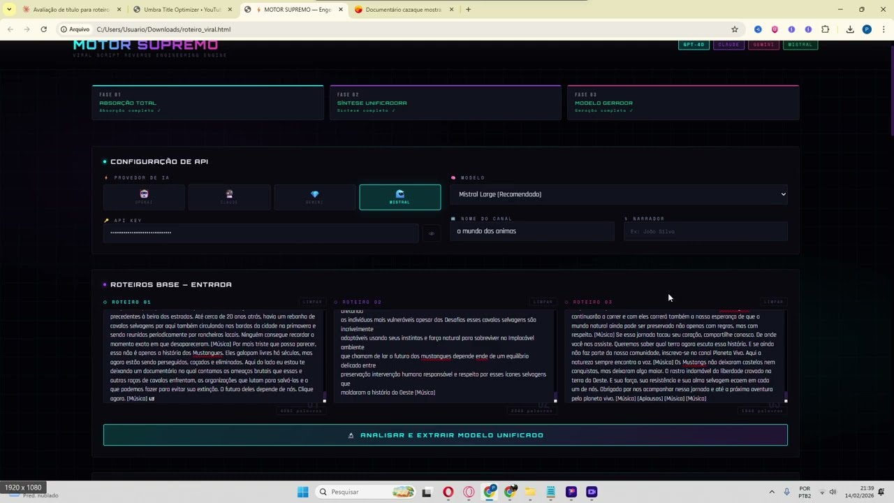 🔥 2 Ferramentas PODEROSAS: Crie Roteiros VIRAIS + Títulos com CTR PROFISSIONAL [100% GRÁTIS]