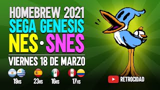 HOMEBREW 2021: SEGA GENESIS | NES | SNES