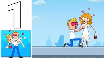 Love Rescue: Bridge Puzzle - all levels 1-10 #1