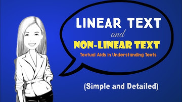 Transcoding LINEAR TEXT and NON-LINEAR TEXT (Textual Aids in Understanding Texts) | Eng10