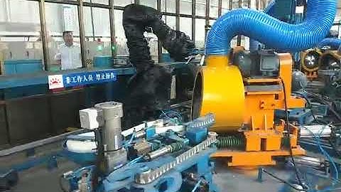 sunglory cookware automatic sanding line, matt finish by sanding machine and robot hand