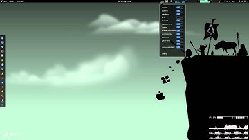 Gnome 3.12 showcase and Skyrim on Arch Linux using wine